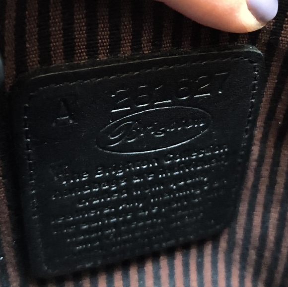 BRIGHTON Women’s VINTAGE Medium LEATHER TOTE SHOULDER Bag Silver Hardware - Picture 8 of 16